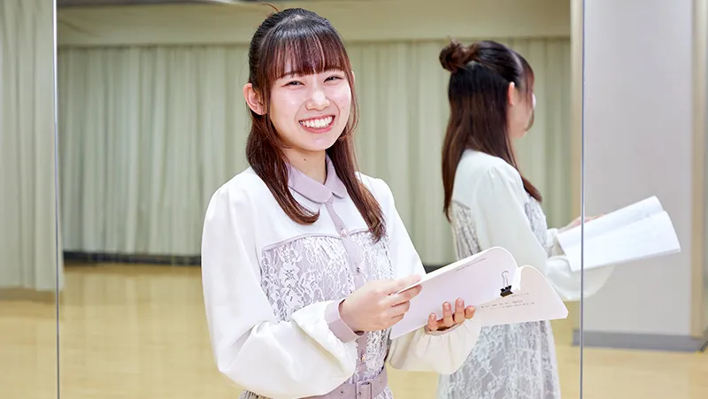 女優をめざして上京!オーディションで自信がついた 演技科 玉田さん