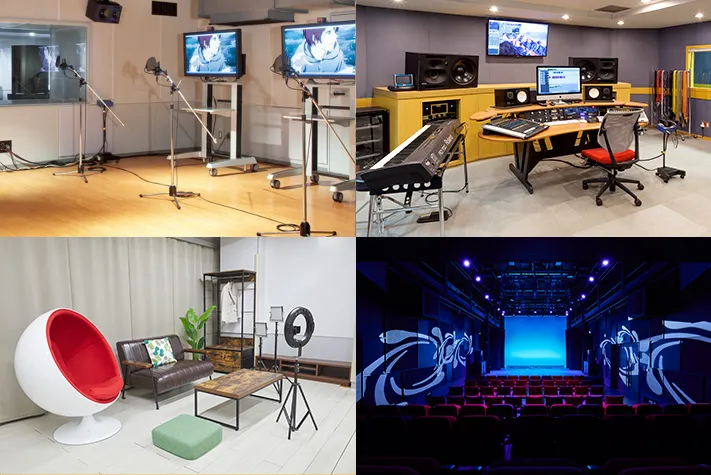 EQUIPMENT 専門学校東京アナウンス学院 設備・環境