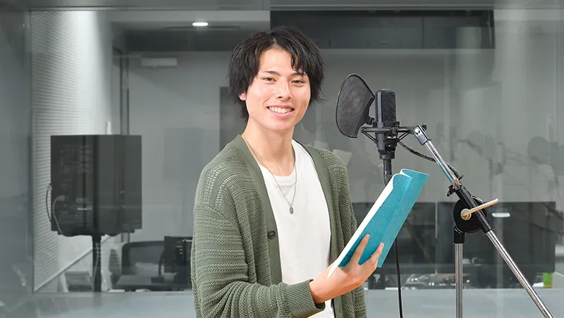 二足のわらじで夢を追う、自分の声で表現したい 声優科 大澤さん