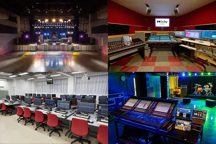 EQUIPMENT 東放学園音響専門学校 機材・施設
