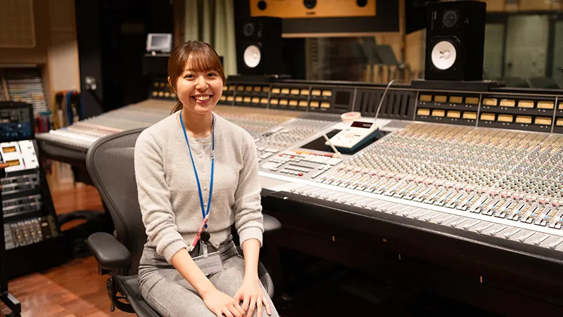 ライブや音楽の現場で活躍する音響技術のスペシャリストになる! 音響技術科 日根野さん
