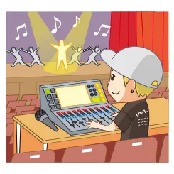 ミュージカル照明