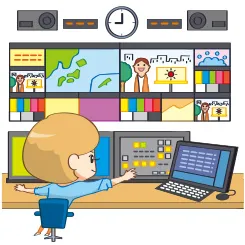 放送局番組送出