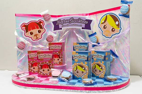 おかしのディスプレイ