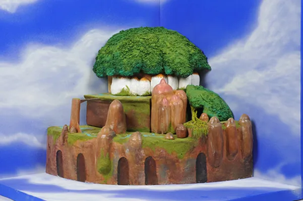 天空の城ラピュタのミニチュア