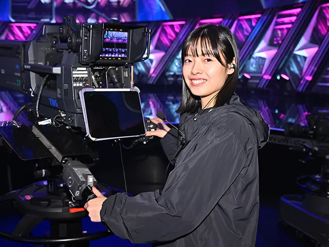 テレビカメラマン(アシスタント)・宮原里瑛さん