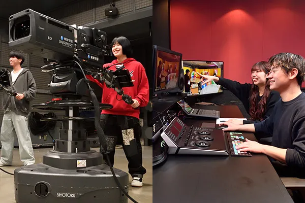 テレビカメラマンの専門学校 東放学園専門学校 放送技術科 テレビカメラマンの専門学校 東放学園専門学校 放送技術科