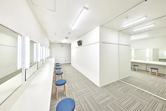 楽屋・ヘアメイクルーム