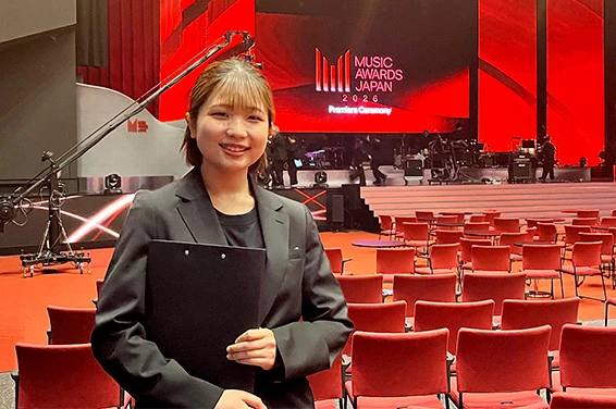 国内最大規模の国際音楽賞「MUSIC AWARDS JAPAN 2026」授賞式の影アナウンス