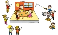 ドラマができるまで