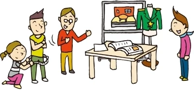 美術打ち合わせ