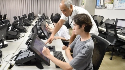 ＜担当科目＞アニメ作画