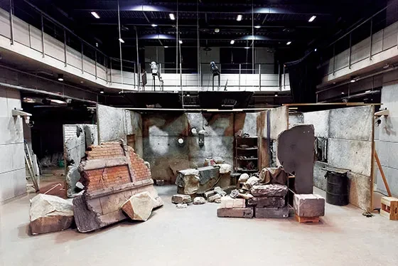 スタジオセット 廃墟