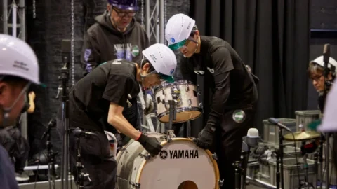 ドラムセッティング