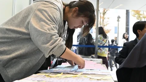 関係者受付のサポート