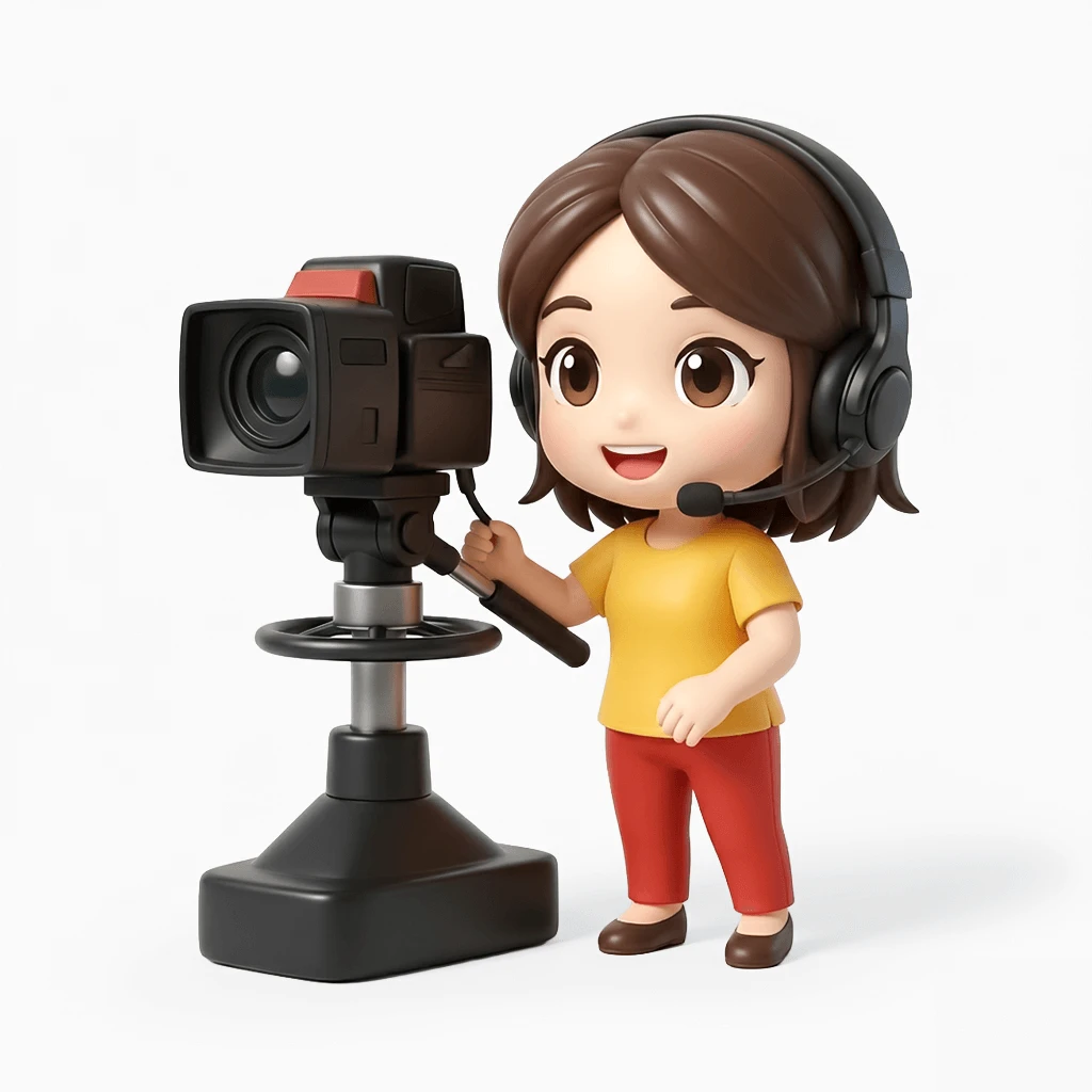 テレビカメラマン