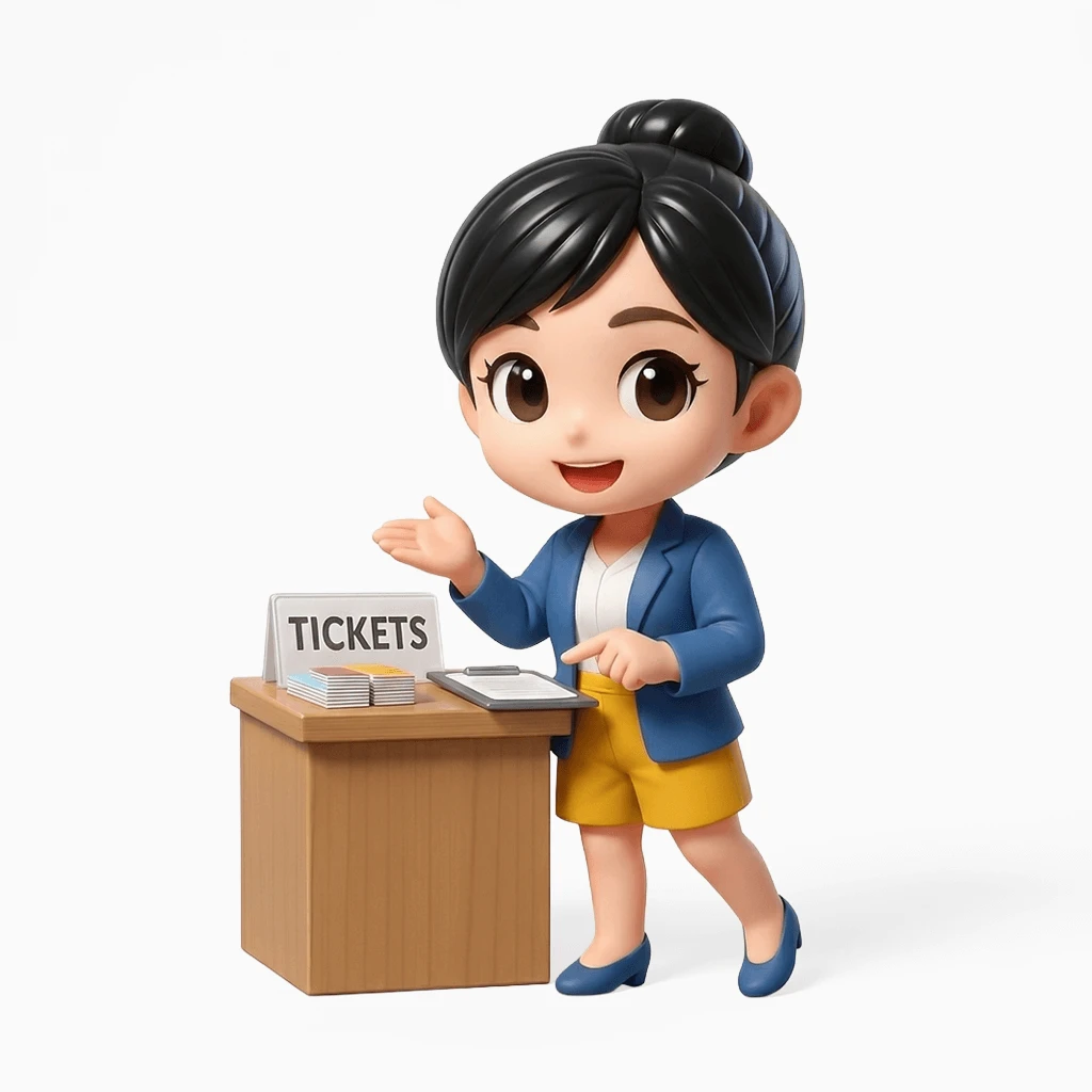 プレイガイド(チケット管理)