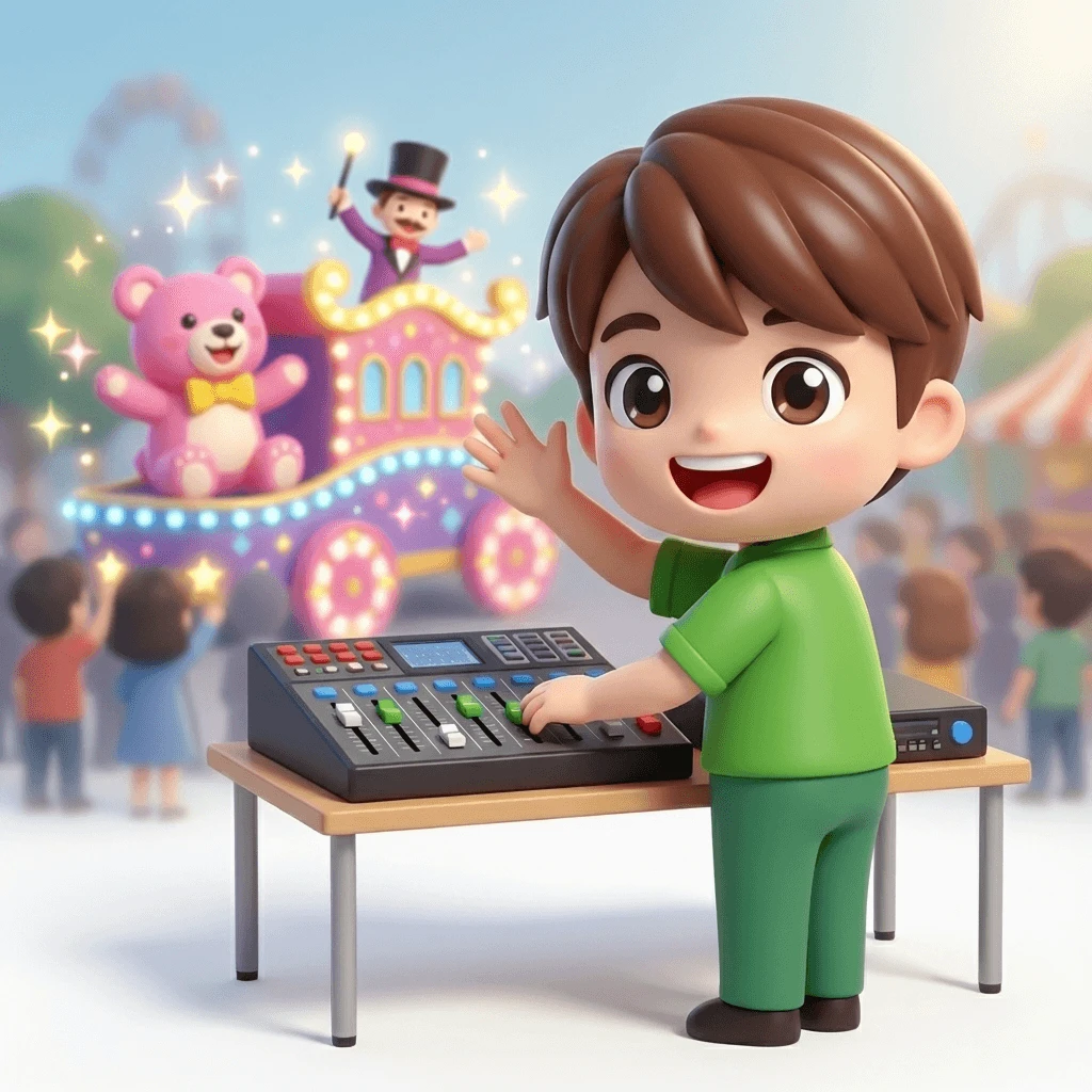 テーマパーク照明