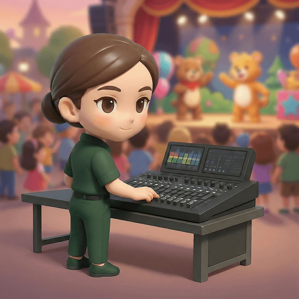 テーマパーク音響