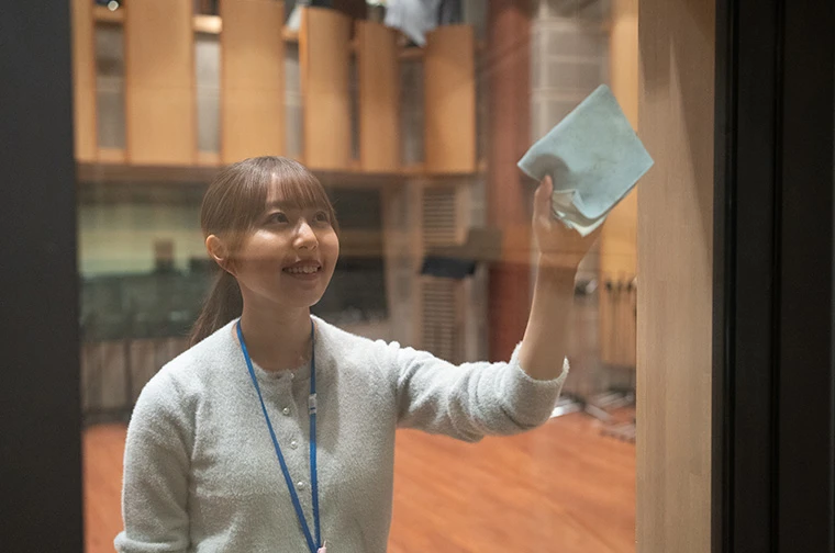 大事なレコーディングブースは常にキレイにしておきたい