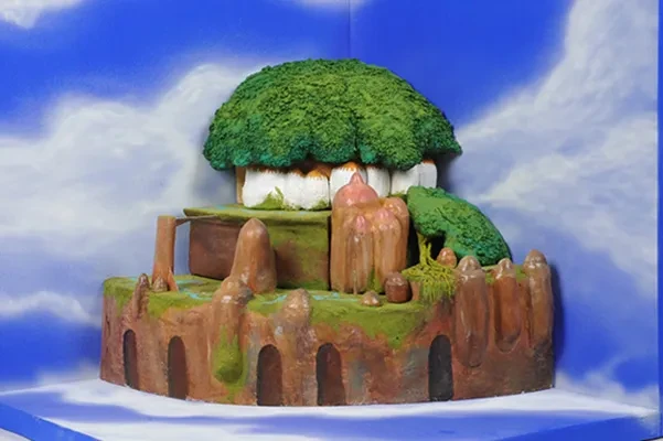 天空の城ラピュタのミニチュア