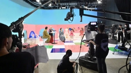 番組収録中の様子