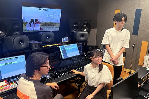 プロのスタジオ見学