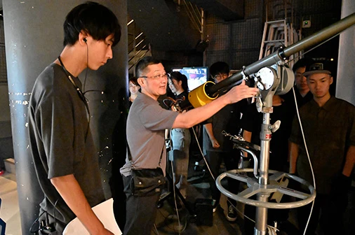 音声スタッフの基礎を習得