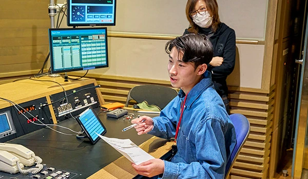 TBSラジオ『JUNK』内でオンエア！ラジオCM制作を経験