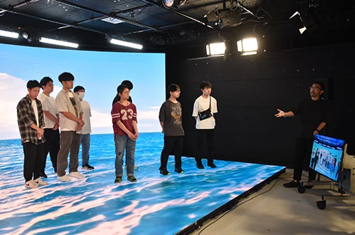 最先端の映像制作に挑戦