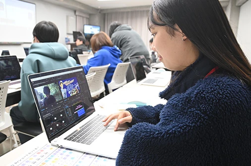 在学中からプロの現場へ。業界とつながる“現場実習”