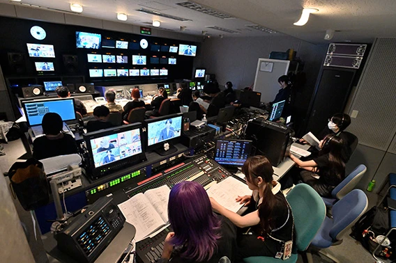 スタジオや機材は、すべてがプロ仕様