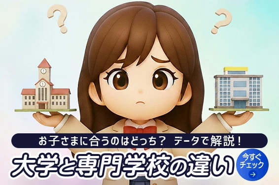 大学と専門学校の違い